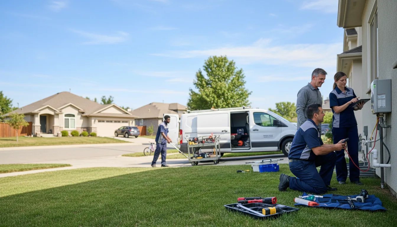 Tankless water heater service in Bowmansville, PA
